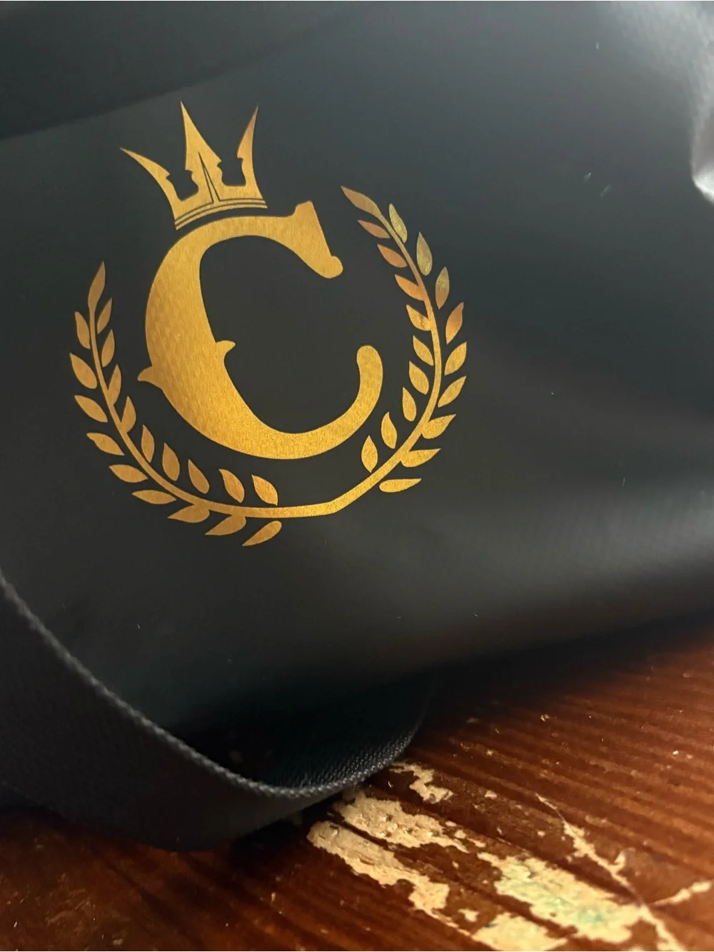 Cultrue Kings Black & Gold Duffel Bag